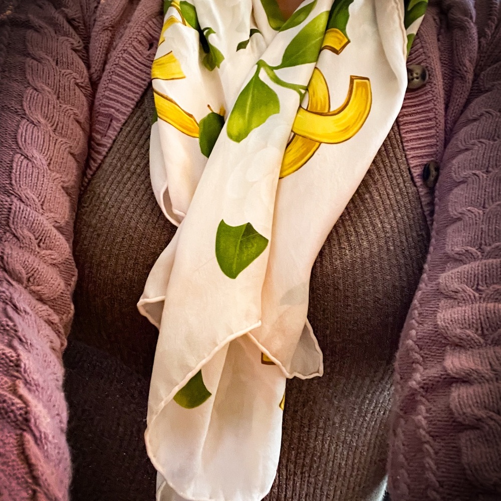 Gorgeous Silk Chanel Scarf